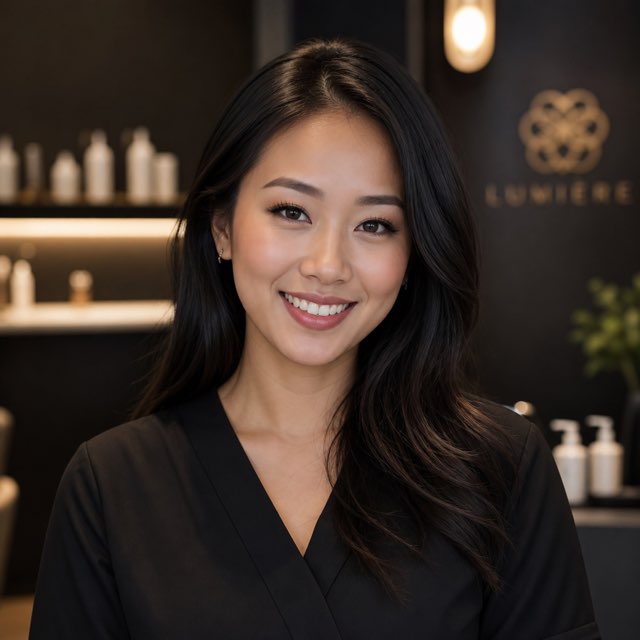 Sophie Tran, esthetician